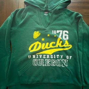Soffe University of Oregon Ducks Green Woman’s Hoodie